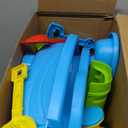 Water Table for Toddlers 1-3, Toddler Outdoor Toys Kids Summer Beach Backyard Pool Splash Activities Playsets, Water and Sand Activity Sensory Playset for Toddlers 1.5+ Years Old