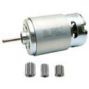 24V 555 12000RPM Electric Motor High Speed DC Drive Engine Upgrade for Ride On Car Replacement Parts SUV Truck Gearbox Motor Connect Accessories (1Pcs 24V 555 12000RPM)