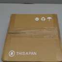 CAROTE Non Stick Frying Pan Skillet, 8" Nonstick Fry Pan with Glass Lid, Egg Pan Omelet Pans, Granite Cookware, PFOA Free (Classic Granite, 8Inch)