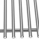 Grill Grates Replacement for Weber Grill Parts Weber Genesis II E-410, S-410, E/S-415, E/S-435, LX E/S-440, 66089, 66097, Stainless Steel Genesis 2 Flavorizer Bars Grids BBQ Grill Accessories