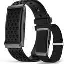 Smart Bracelet, Wearable Activity & Fitness Tracker Band, 24H Sleep Tracker, All-Day Continuous Heart Rate Blood Pressure Stress HRV Monitor, 173 Sport Modes Smart Wristband with Free APP Black