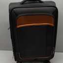 UKEIN Softside Expandable Carry On Luggage 22x14x9 Airline Approved, 20 Inch Carry On Suitcase with Wheels & TSA Lock, Travel Suitcase with 4-Piece Packing Bags for Women Men (Black)