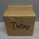 DELLING Star Soy Sauce Dish Dipping Bowls/Dish, Ceramic Dipping Sauce Cups for Soy Sauce, Sushi Sauce, Condiment, BBQ, Small Pinch Bowls, Set of 6, White, 1.3 Oz