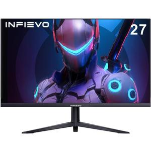 Gaming Monitor 27 Inch QHD 1440P Computer Monitor 165Hz VA 1ms Built-in Speakers, FreeSync, Ultra-Thin PC Monitor, VESA Compatible, Tilt Adjustable, Liftable Stand, Eye Care, HDMI X2 /DP
