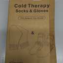 SuzziPad Cold Therapy Socks & Hand Ice Pack, Cooling Gloves for Chemotherapy, Chemo Care Package for Women and Men, S/M