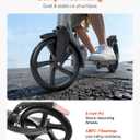 VEVOR Kick Scooter for Kids Ages 8+, Teens & Adults, 2-Wheel Toddler Scooter with Adjustable Height Handlebar, Wide Anti-Slip Deck, Foldable Lightweight Frame for Boys & Girls up to 220 lbs, Gray