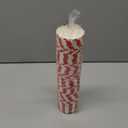 100 Pack Muffin Liners Baking Paper Cups Red and White Stripes Cupcake Liners Elegent Muffins Baking Cups Cupcake Wrappers for Birthday Parties, Weddings, Bottom Dia 2.36 Inch