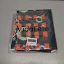 VidaFete Christmas Rectangle Tablecloth, Bells Snowflakes Pinecones Pattern Green Polyester Table Cloth, Waterproof Wipe Clean Holiday Table Cover for Xmas Dining Parties Home Decoration,60x102in