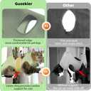 Guzekier Cat Grooming Hammock Harness for Cats, Cat Nail Clipper