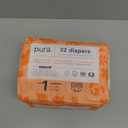 Pura Hypoallergenic Diapers, Size 1 (4-11 lbs), Newborn, Totally Chlorine Free, Wetness Indicator, Suitable for Sensitive Skin, Soft Organic Cotton Comfort, Overnight, 1 Pack of 32 Baby Diapers