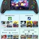 Mocagen Phone Game Controllers for iphone/Android, Marco Buttons, Analog Triggers, No Drift Joysticks & Thumb Grips, Turbo, Vibration