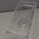 Glass Cake Stand Dessert Tray Candy Cake Serving Plate 11.7inch Serving Platter Footed Buffet for Wedding Brithday Party Decor Supplies