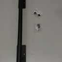 Self Adhesive Bath Towel Bar, Stainless Steel Towel Racks for Bathroom Sticky & Wall Mounted Install Towel Holder, Heavy Duty Towel Rod Rustproof Towel Hanger for Bathroom(Matte Black,16In)