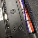 Mattress Vacuum Cleaner, Bed Vacuum Cleaner with 16Kpa Suction 253.7nm UV-C Light, Ultrasonic & High Heating, 500W Powerful Double-Cup Handheld Vacuums for Bed, Sofa, Couch, Crib, 16.4FT Corded (Blue & Gold)