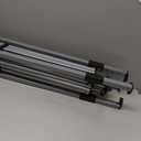 GDY 10 x 10 Canopy sidewalls, Outdoor Canopy Tent, Patio Tent,Commercial Instant Gazebos,4 Sidewalls, Portable Shelter Canopies,(Black)