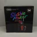 WETIE Slushie Machine, 82oz Slushy Maker with Adjustable Temperature, LED Display, Auto-Clean, 5-in-1 Frozen Drink Maker for Ice Cream, Frapps, Milkshake, Frozen Margaritas, 24H Running (Black)