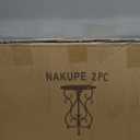 Metal Plant Stands 2 Pack, Heavy Duty Plant Pedestal 17" Tall, Single Flower Pot Holder for Indoor, Outdoor, Patio, Porch, Garden, Balcony, Black