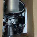 5 In 1 Professional Electric Cheese Grater, 150W Electric Cheese Shredder for Block Cheese Grater Shredder Salad Shooter for Cheeses, Shredded Carrots Cabbage and Nuts for Home Kitchen Use, BPA-Free