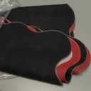 32.4in Scalloped Mahjong Mat，Anti Slip Noise Reduction Mahjong Accessorie Mahjong Table Mat，Majiong Mat For Travel，Comes With 4 Dice And 1 Mahjong Mat Storage Bag,4 Mahjong Shuffle Cards (Red)