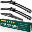 Windshield Wiper Blades Replacement for Chevy Chevrolet Spark 2013 2014 2015,Original Equipment Replacement Front Rear Wiper Blade Set - 24" 16" 12" (Set of 3)