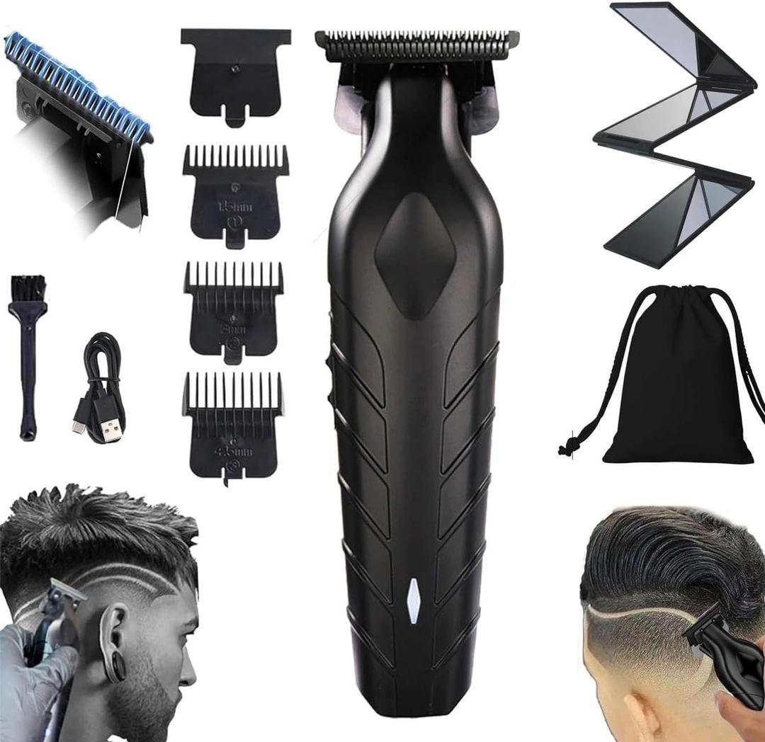 Blackout Trimmer Plus Zero GapBarbers Tonic Blackout Trimmer Zero Gap with Hair Cutting Mold3-in-1 RazorRechargeable Zero-Gapped Safety Razor Hair Clipper for MenCreate Sharp Lines with Ease