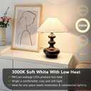 A19 LED Light Bulb, 60 Watt Equivalent, Soft White 3000K, 850LM, E26 Base, Non-Dimmable, 9W Bright White, 24-Pack