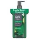 DOVE MEN + CARE Body Wash Coastal Cedar & Bergamot Plant-Based Moisturizing Body Wash for Men, 26oz