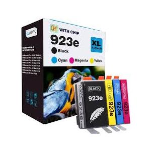 923XL 923e Ink Cartridges for HP Printers 8120e 8130e Series Replacement for HP 923e 923 923XL Ink Cartridges, Compatible for OfficeJet Pro 8125e 8135e 8138e 8139e 8135 8139 8130 e |4 Pack