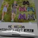 Henkelion Weighted Vest Weight Vest for Men Women Kids Weights Included, Body Weight Vests Adjustable for Running, Training Workout, Jogging, Walking