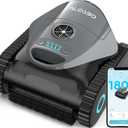 TALOSBO C1 Robotic Pool Cleaner, Wall & Waterline Cleaning, Cordless Pool Vacuum Robot for Inground Pools up to 150㎡, Double Filtration, 180-Min Runtime, 7 Cleaning Modes, App Support