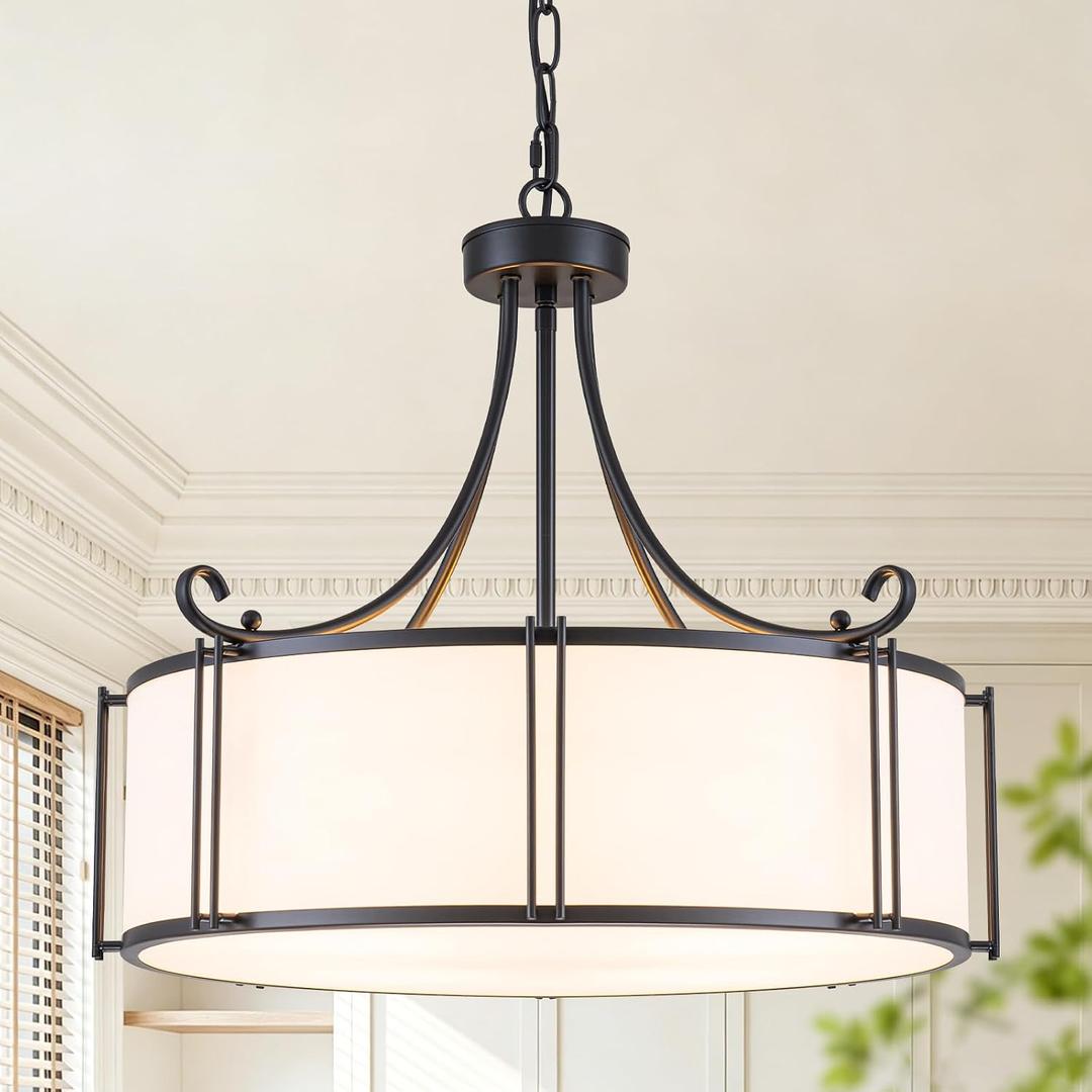 Phunchoo 20.87'' Modern Drum Chandeliers