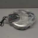 Gourmia Belgian Waffle Maker – Compact Design with Upright Storage, Adjustable Browning, and Easy-Clean Nonstick Ceramic Plates, Stainless Steel