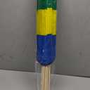 Flags Importer Gabon Dozen 12x18 Stick Flags, Multicolor