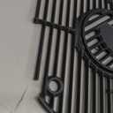19.5" Round Grill Grate for Akorn Kamado Ceramic Grill, Pit Boss K24, Louisiana Grills K24, Char-Griller 16620, Cast Iron Grill grates Replacement for Akorn Kamado, Expert kamado, Kamado Acorn