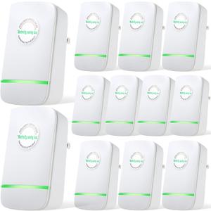 Kigley 16 Pcs Energy Saving Device, Electricity Power Saving Box, Household Stable Voltage Device and High Efficiency US Plug 90-250V 30KW for Home Factory Office Kigley 16 Pcs Energy Saving Device, Electricity Power Saving Box, Household Stable Voltage Device and High Efficiency US Plug 90-250V 30KW for Home Factory Office