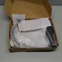 Bathroom Faucet Brushed Nickel Modern Waterfall Bathroom Sink Faucet with Single Handle Suitable for 1 or 3 Holes,Supply Deck Plate and Hose