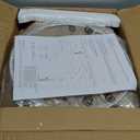 27" Tall Vintage Table Lamp Set of 2 with USB C+A & Outlet,Farmhouse Nightstand Lamp for Living Room,Rustic Retro Bedside Lamps with Red-Orange Glass Night Light for Bedroom Entryway,Black-2