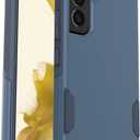 OtterBox Galaxy S22 Commuter Series Case - Rock Skip Way, Slim & Tough, Pocket-Friendly, with Port Protection, Blue