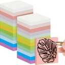 Frienda 24 Pcs 2" x 2" Rubber Carving Blocks Linoleum Blocks for Printmaking, Stamp Making, DIY Crafting, Scrapbook, Painting, Soft and Easy to Carve (Multicolor)