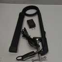 LED Desk Lamp with Clamp, Eye-Caring Clip on Lights for Home Office, 3 Modes 10 Brightness, Long Flexible Goose-Neck, Metal, Swing Arm Architect Task Table Lamps with USB Adapter, Black