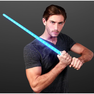Blue/Red LED Light Up Saber Space Sword