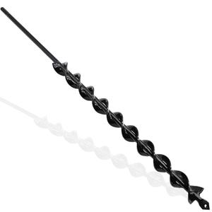 TCBWFY 24 Inch Auger Drill Bit for Planting - 1.2"x24" Long Handle Easy Planter Garden Auger - Bulb & Bedding Plant Augers - Post Hole Digger for 3/8Hex Drive Drill