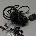 REPTI ZOO Reptile Humidifier, Mini Automatic Misting System for Reptile Terrariums, Rainforest Spray System with Adjustable Spray Nozzles (Black)