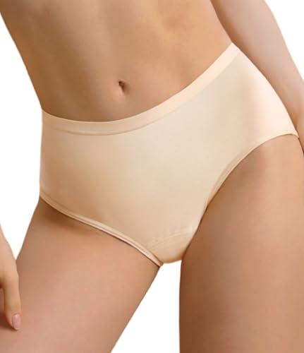 IRISMORII Incontinence Underwear for Women Washable Bladder Leak Protection Postpartum Surgery Panties 56ml Absorbency 1 Pack (Skin, XL)