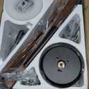 Outdoor Ceiling Fan with Light: 52 Inch 3 Blade Outdoor Fans for Patios - Modern Walnut Ceiling Fan with Dimmable Light Remote Control Ultra Quiet Reversible DC Motor Timer