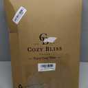 Cozy Bliss Cooling Throw Blanket for Hot Sleepers, Q-Max 0.4 Cooling Comfort 50x70, Cold Blankets for Night Sweats Sleeping, Ultra-Cool Lightweight Breathable Summer Blanket for Bed Travel