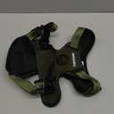 FUAMEY Dog Coat for Medium Dogs,Waterproof Dog Winter Jacket with Harness Built in Puppy Cold Weather Coats Reflective Pet Vest with Zipper Warm Fleece Dogs Snowsuit Windproof Solid Black M (M(chest:21in))