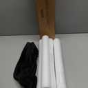 BKSAI Door Draft Stopper for Bottom of Door, Upgraded Under Door Gap Filler for Big Gap, No Folding Required, Flexible Installation Door Sweep soundproofing Strip for Home & Apartment, 28-32in, Black