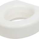 770-610 4 Inch Portable Raised Toilet Seat Riser, Elevated Toilet Seat for Seniors