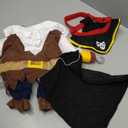 BESPORTBLE 1set Adorable Pirate Dog Costume Hat for Halloween Pet Outfit for Themed Parties Activities for Cosplay and Festivals